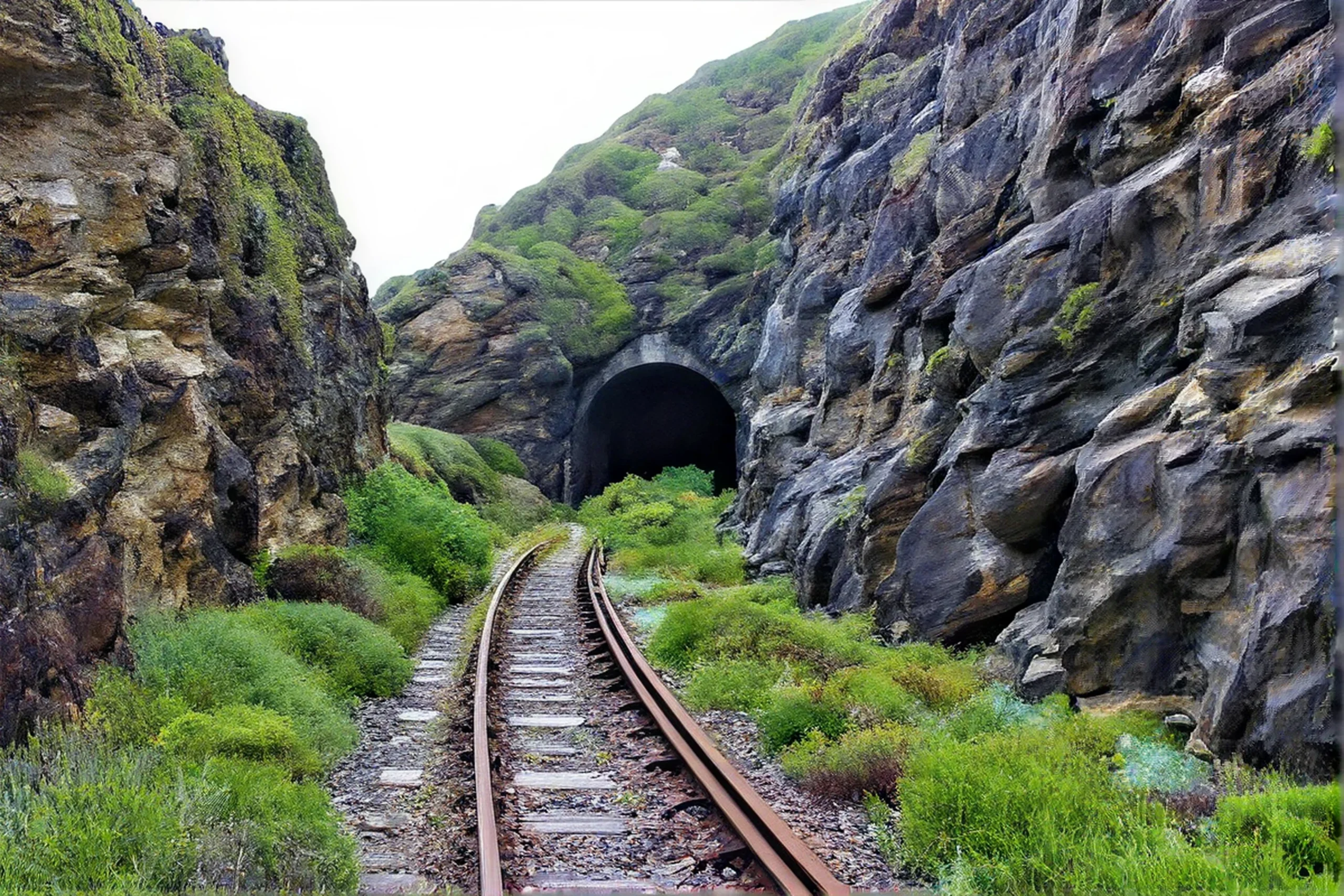 Comprehensive Structural Design for Multi-Track Mountain Railway Tunnels